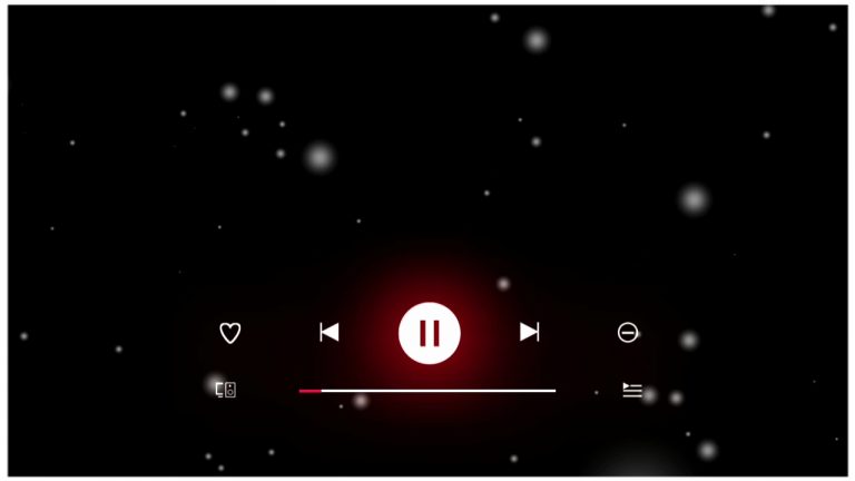 Infinity Music UI Kinemaster Template Download Black Screen