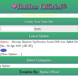 Website CSS Code Like Rubina Official For Wapkiz And Vmwap Site