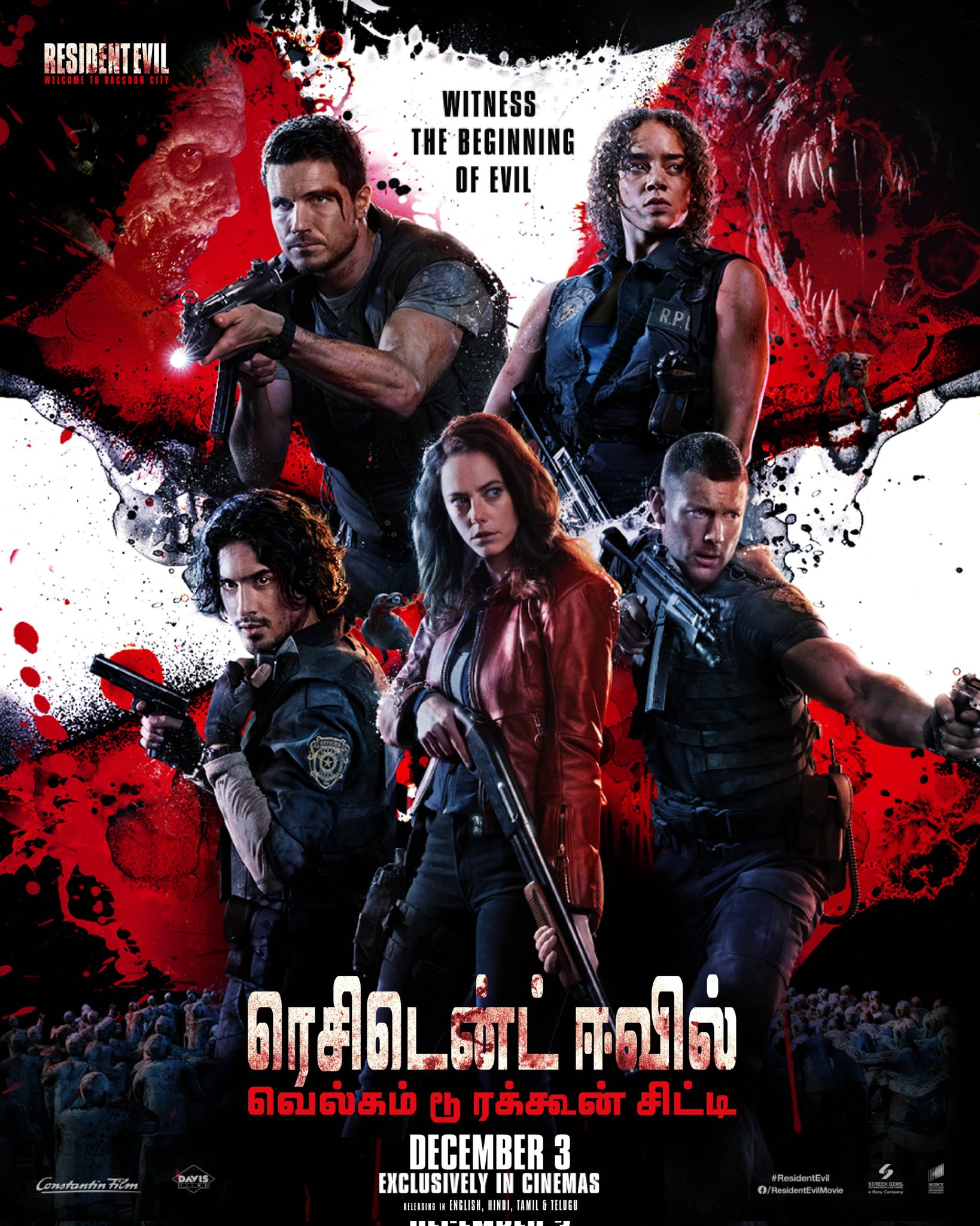 Resident Evil: Welcome to Raccoon City (2021) HDRip Tamil Movie Watch Online Free