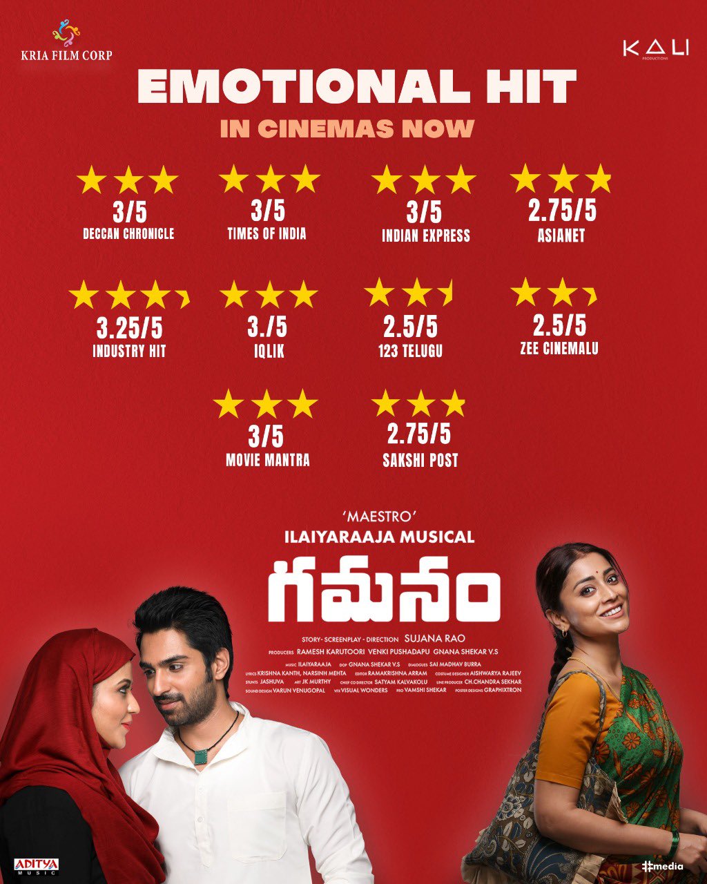 Gamanam (2021) HDRip Telugu Movie Watch Online Free