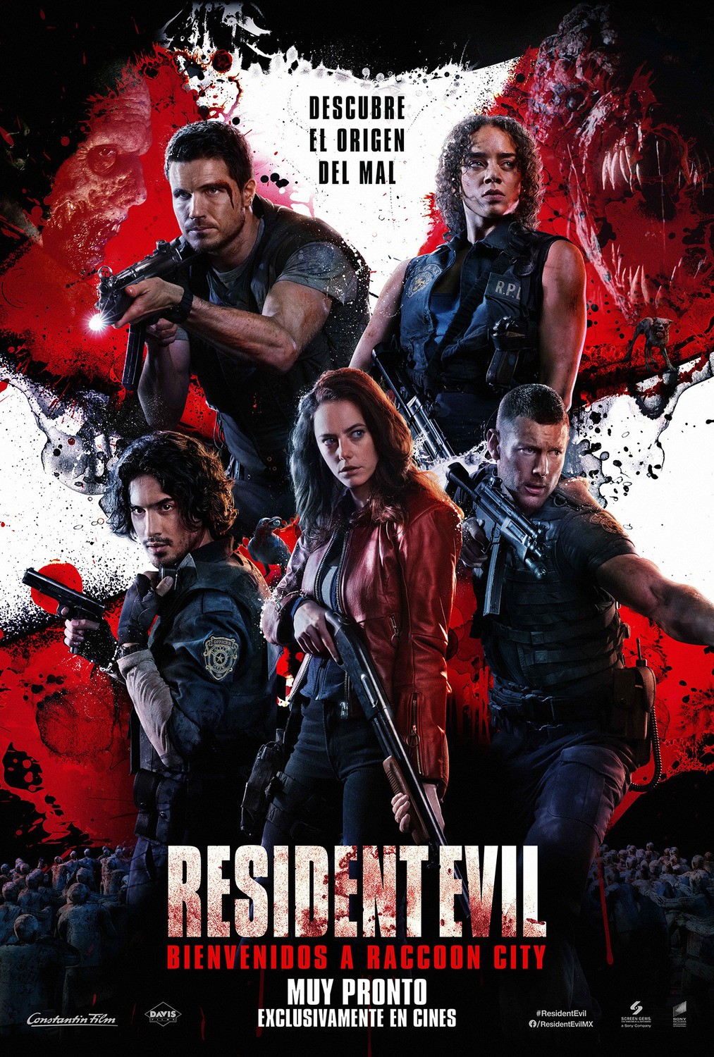 Resident Evil Welcome to Raccoon City 2021 English Movie 1080p AMZN HDRip ESub 1.4GB Download