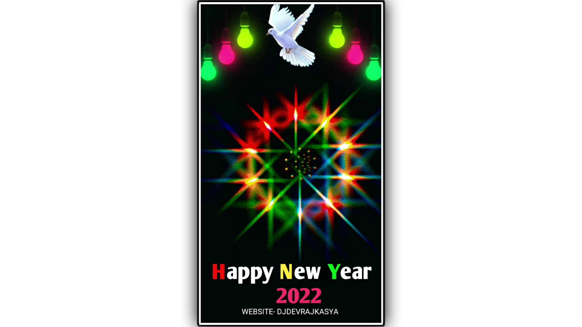 New Effect Happy New Year 2022 Template Download