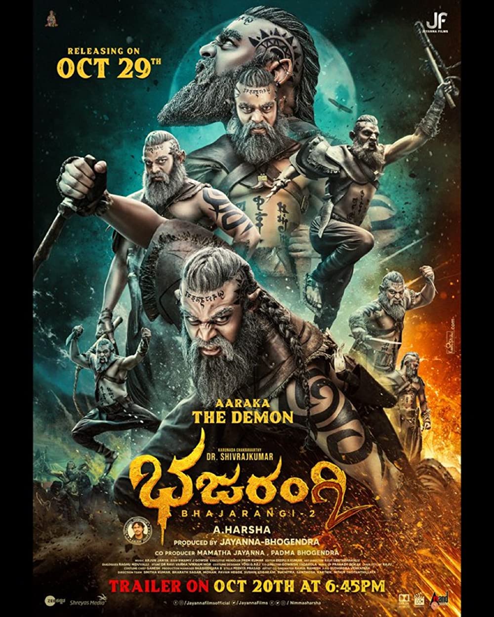 Bhajarangi 2 (2021) Kannada Movie 480p ZEE5 HDRip x264 ESub 400MB Download