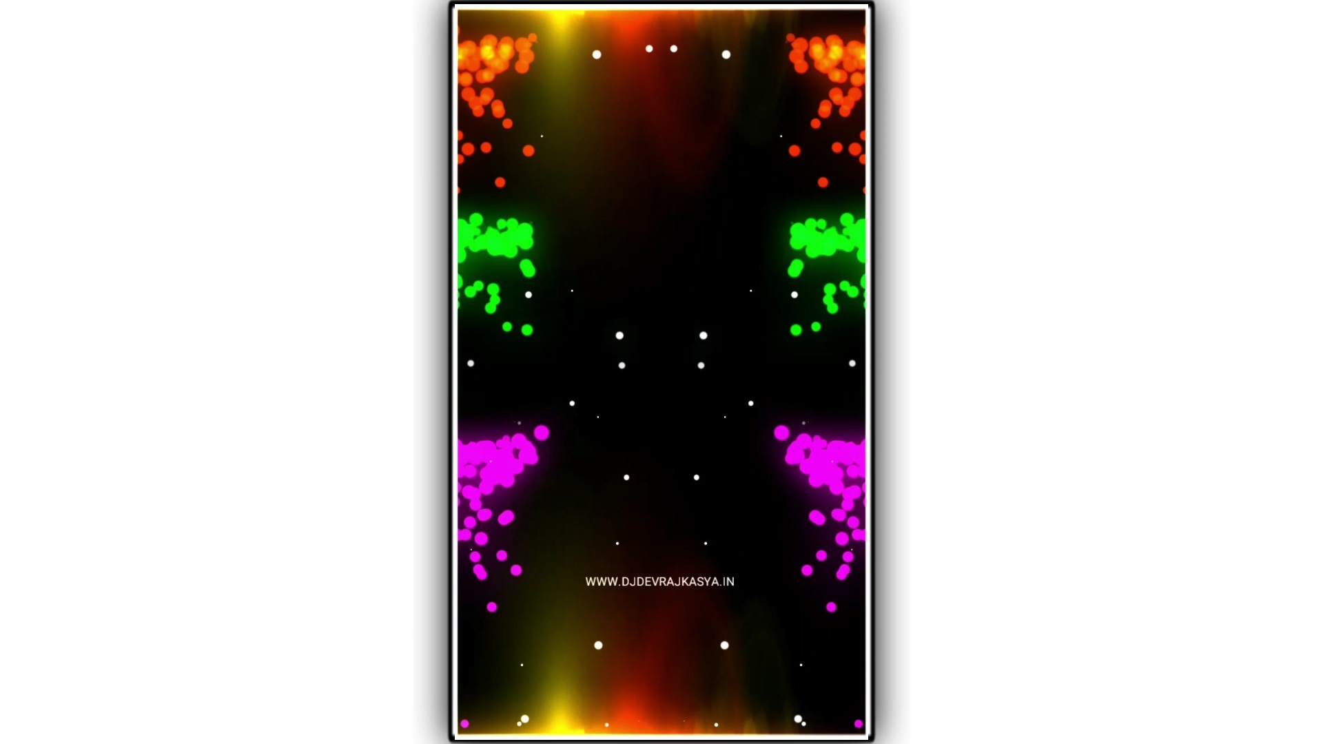 Color Partical Full Screen Avee Player Template Download 2022