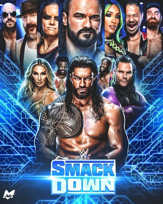 WWE Friday Night SmackDown 14th January 2022 English 720p HDRip 900MB Download
