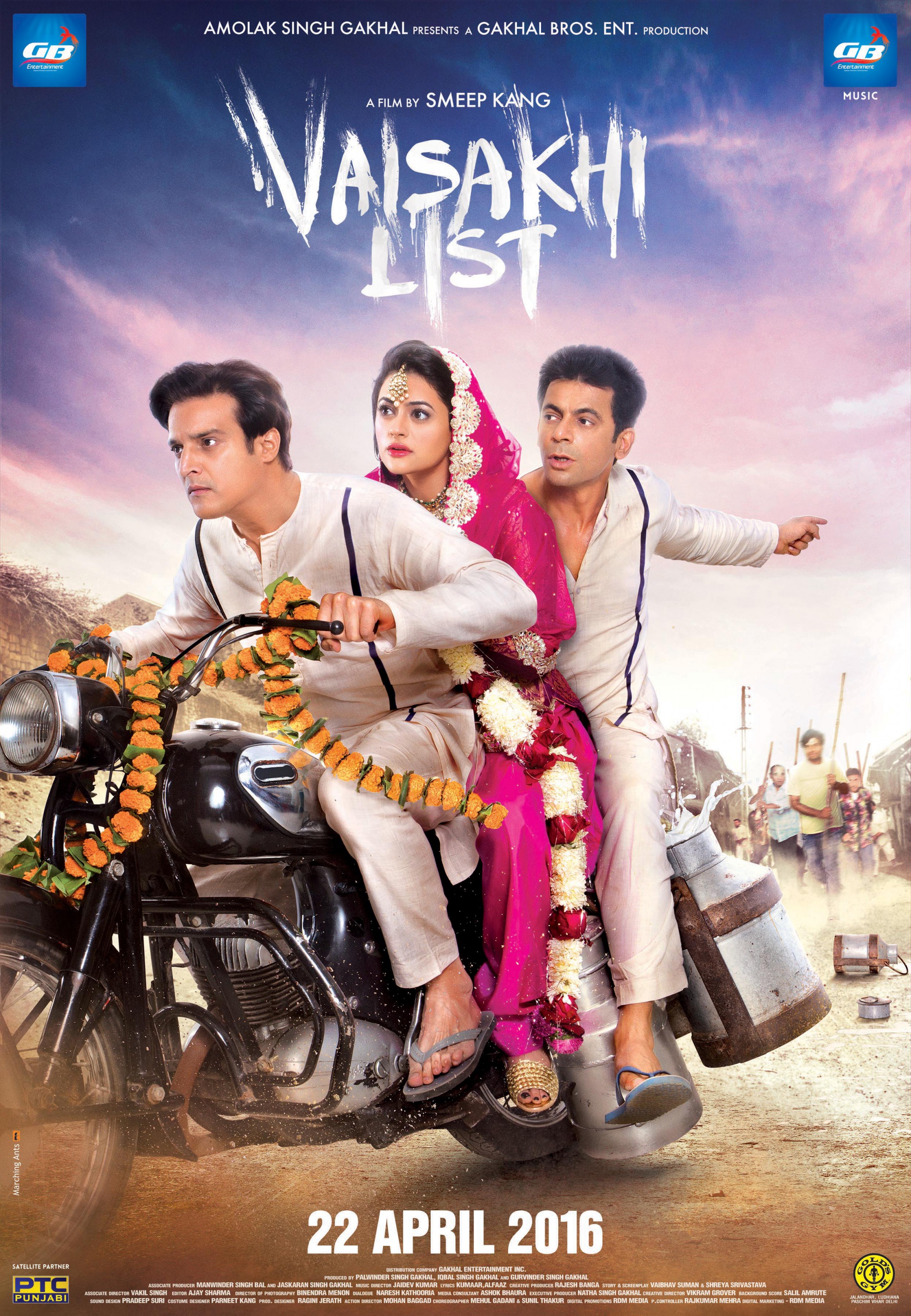 Vaisakhi List 2016 Punjabi Movie 720p HDRip 1.6GB Free Download