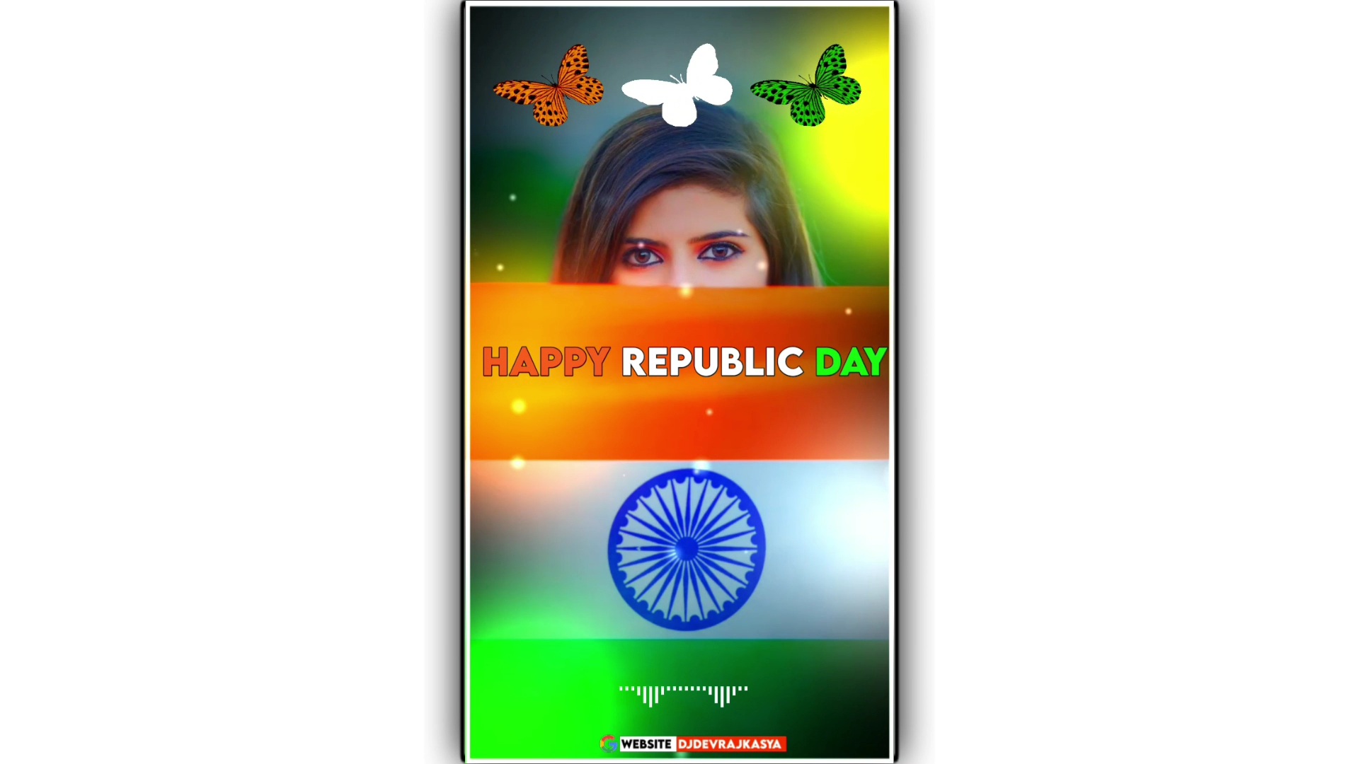 Republic Day 26 January Avee Player Template Download