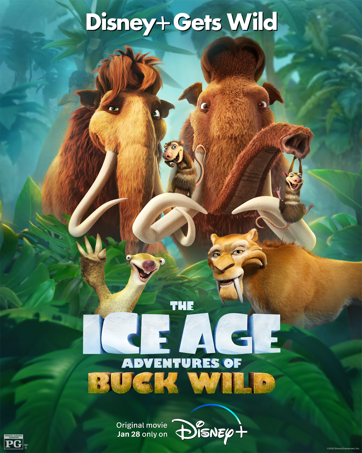 The Ice Age Adventures of Buck Wild (2022) English Animated Movie 720p HDRip ESubs 800MB Download