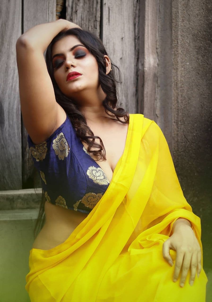 Naari Magazine Model Megha Saree Part-2 Download