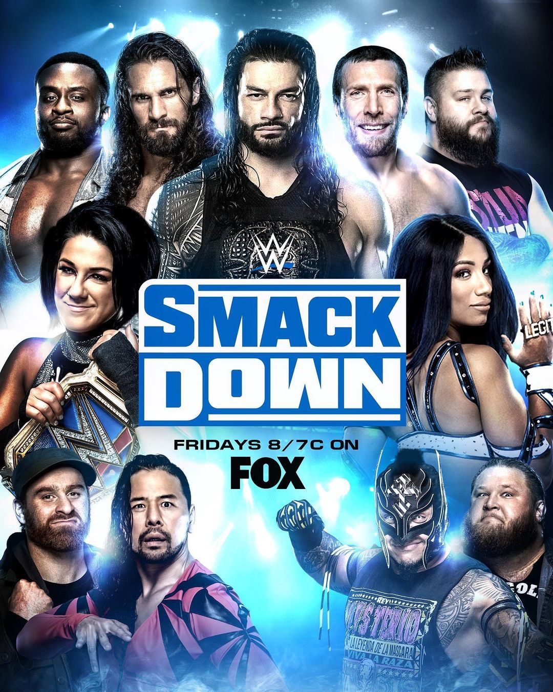 WWE Friday Night SmackDown (25 February 2022) English 720p HDRip 600MB Download