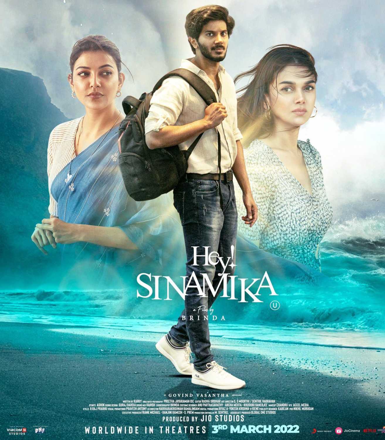 Hey Sinamika (2022) New South Hindi Dubbed Full Movie HD ESub
