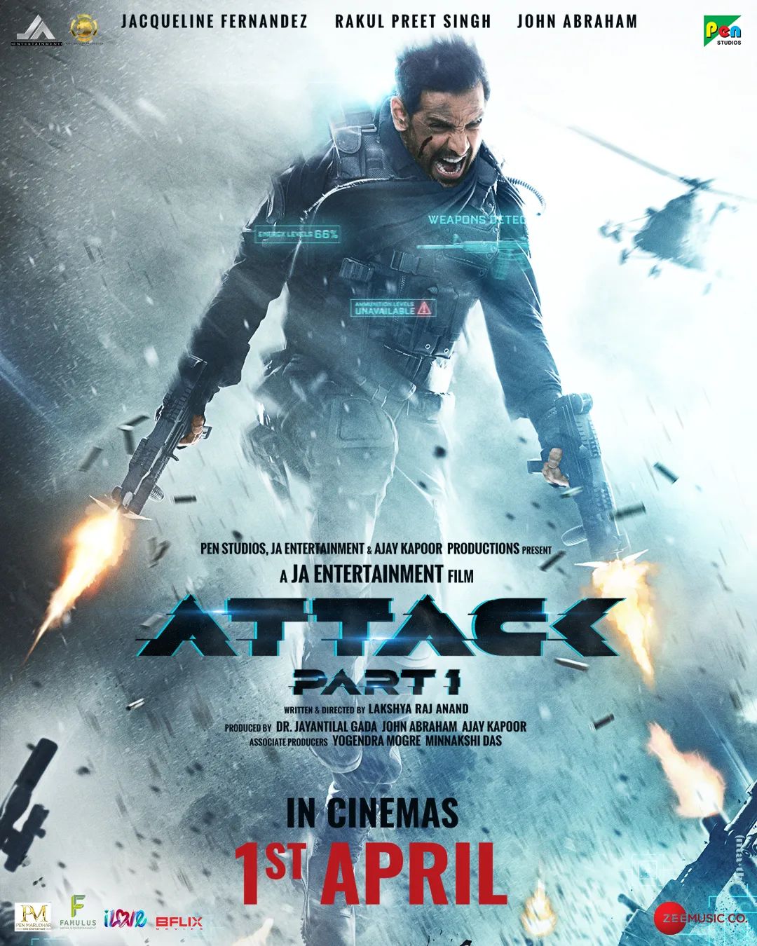 Attack Part 1 (2022) New Bollywood Hindi Full Movie PreDVD