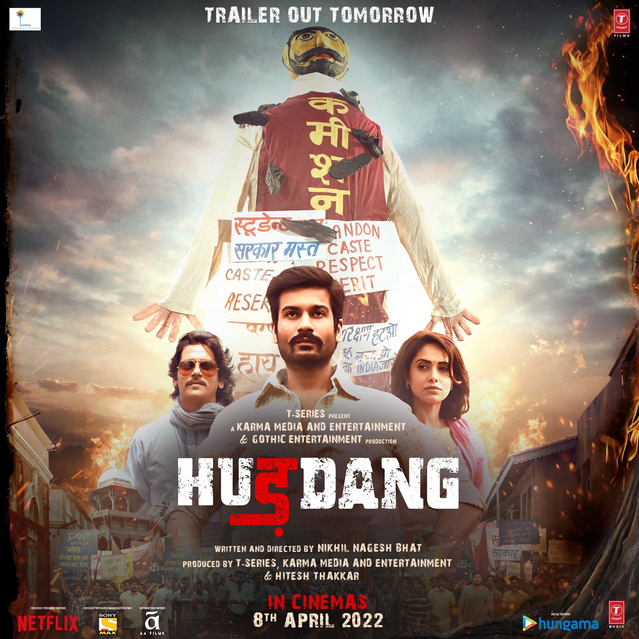 Hurdang 2022 Hindi Full Movie NF 720p HDRip ESub x264 1GB Download