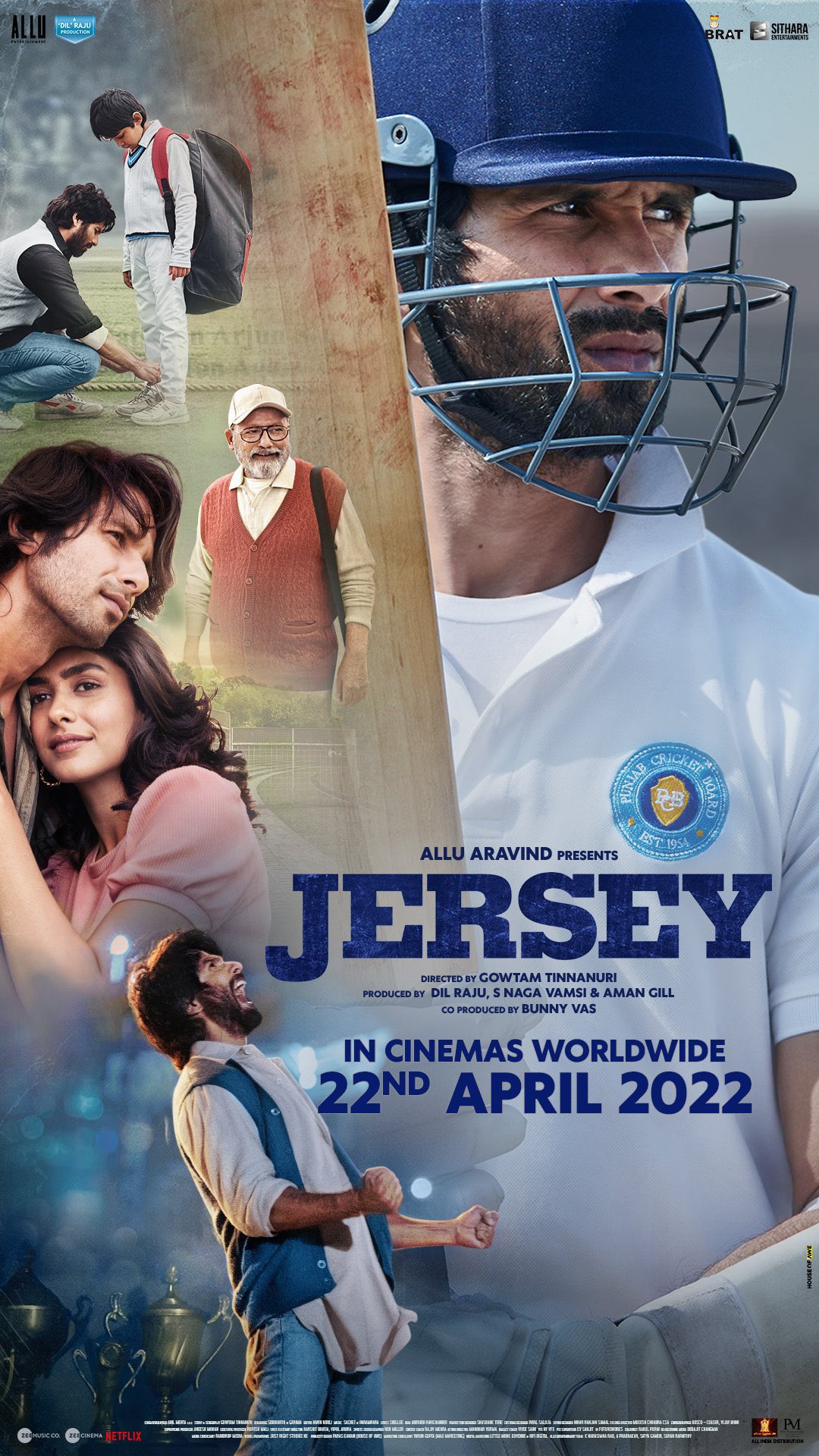 Jersey V2 (2022) New Bollywood Hindi Full Movie PreDVD