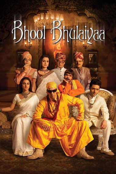 Bhool Bhulaiyaa (2007) BluRay [Hindi DD 2.0] 720p & 480p x264 ESubs HD | Full Movie