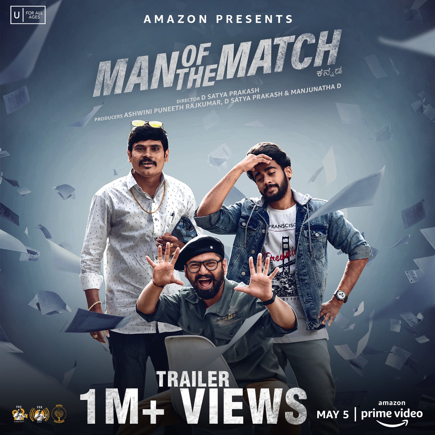 Man Of The Match (2022) Kannada Movie 480p AMZN HDRip x264 ESub 400MB Download