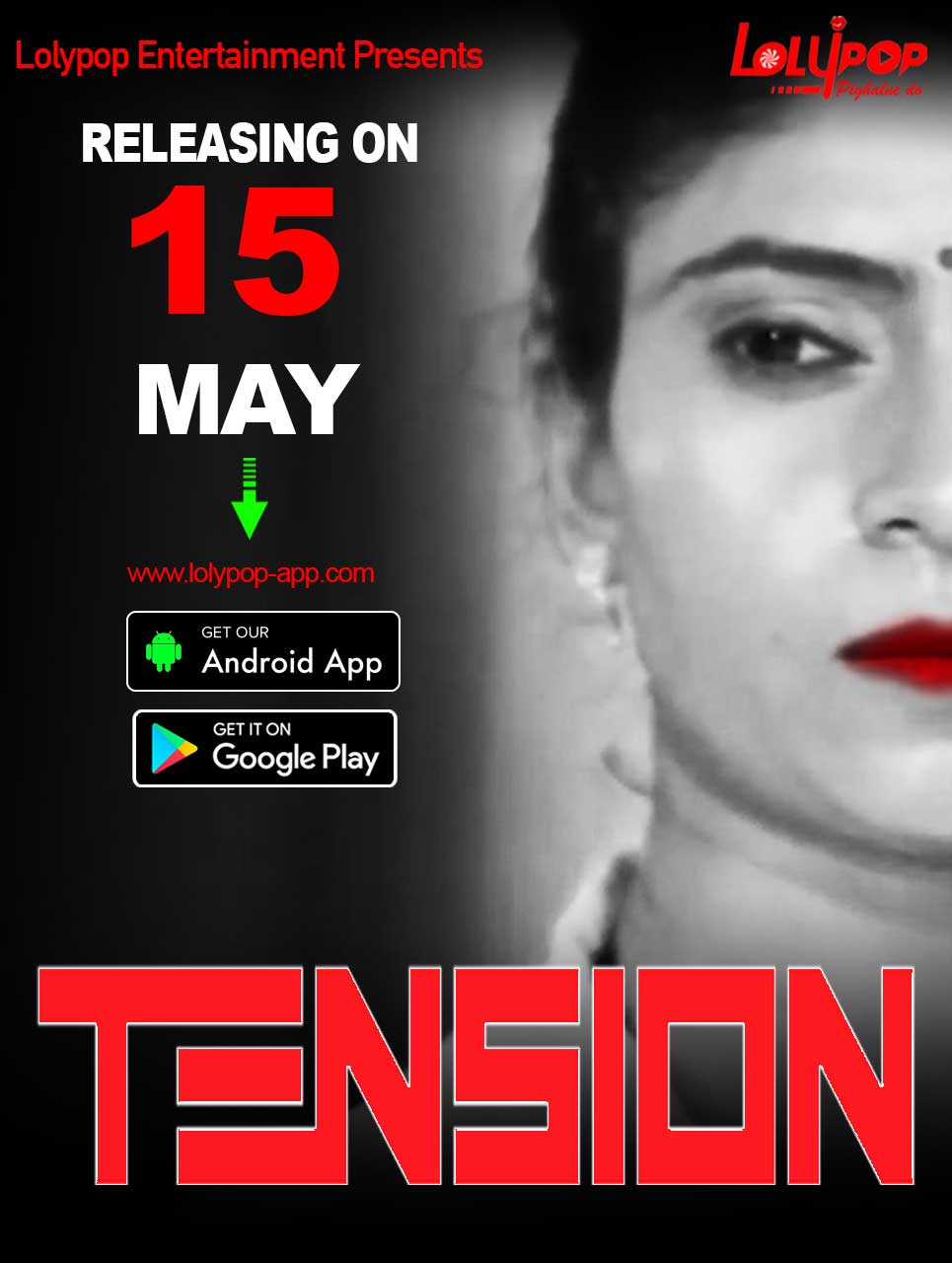 Tension 2022 Lollypop App Hindi Hot Short Film | 720p WEB-DL | Download | Watch Online