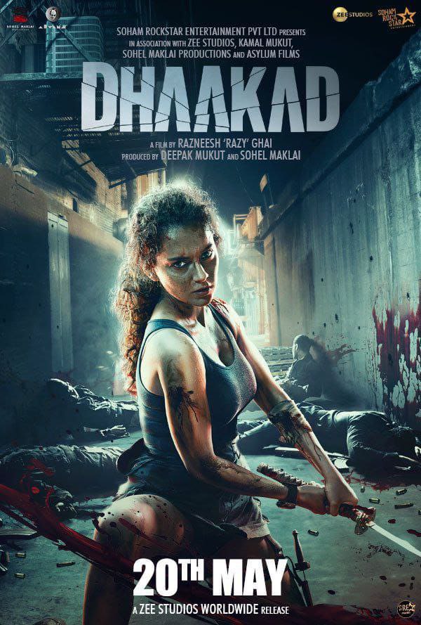 Dhaakad (2022) New Bollywood Hindi Full Movie PreDVD