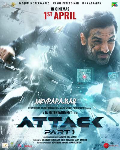 Attack Part 1 (2022) Hindi Full Movie 720p WEB-DL H264 1.2GB Download