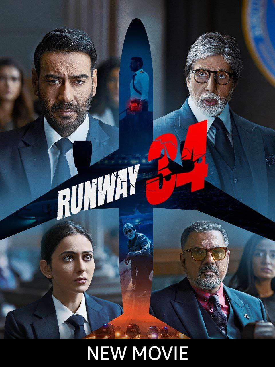Runway 34 (2022) New Bollywood Hindi Full Movie HD ESub