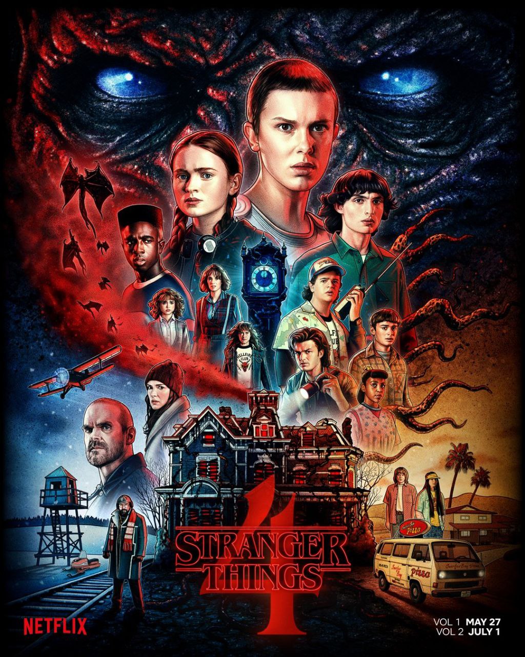 Stranger Things S4 (2022) Hindi Dubbed Completed Web Series HD