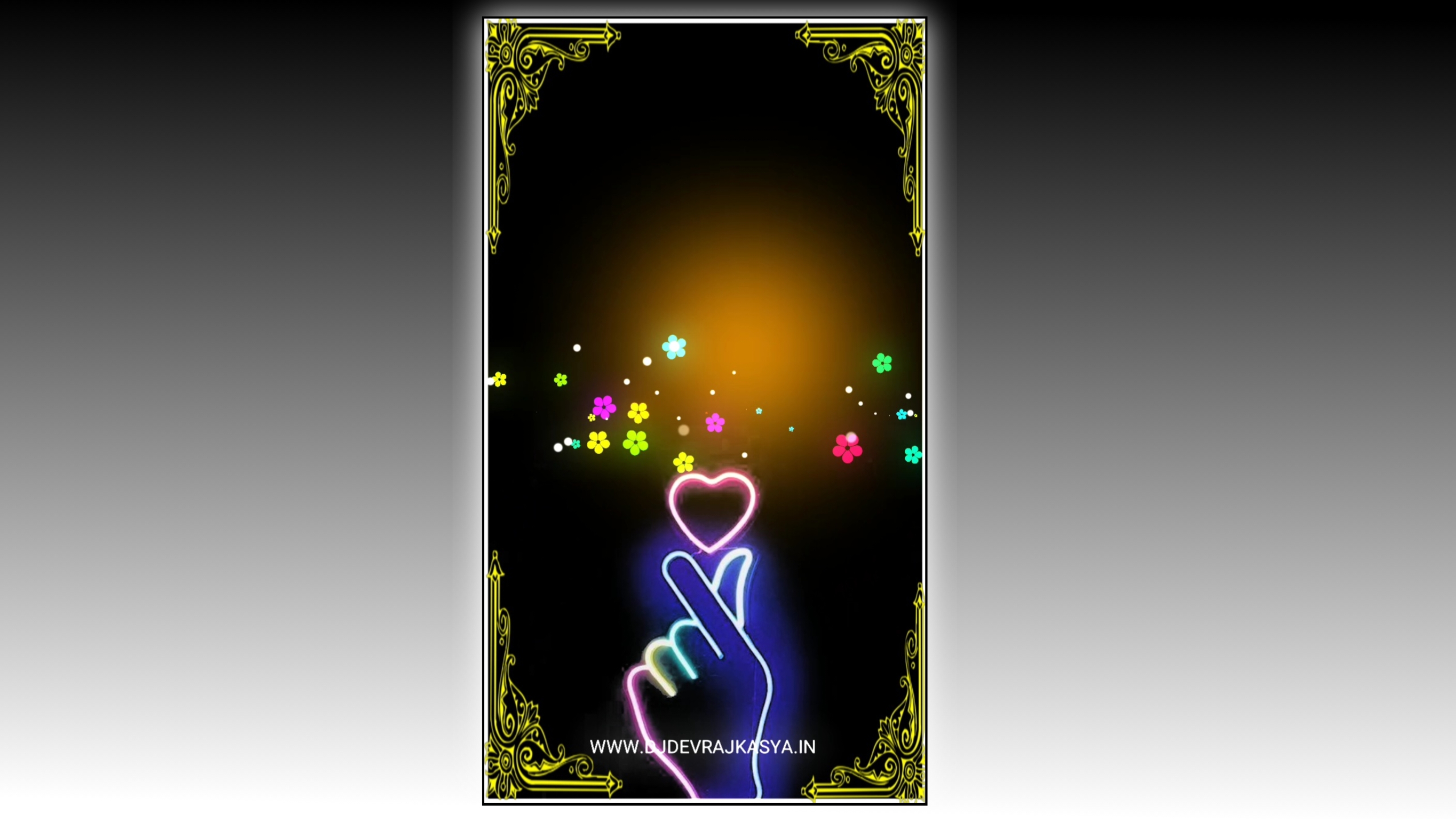Frame New Effect Kinemaster Template Colorful Video Full Screen