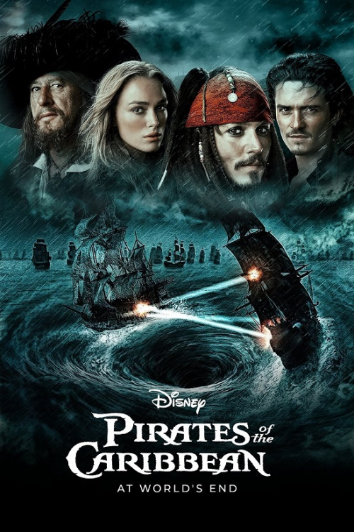 Pirates of the Caribbean 3 (2007) Dual Audio Hindi ORG 480p Bluray x264 AAC 500MB ESub