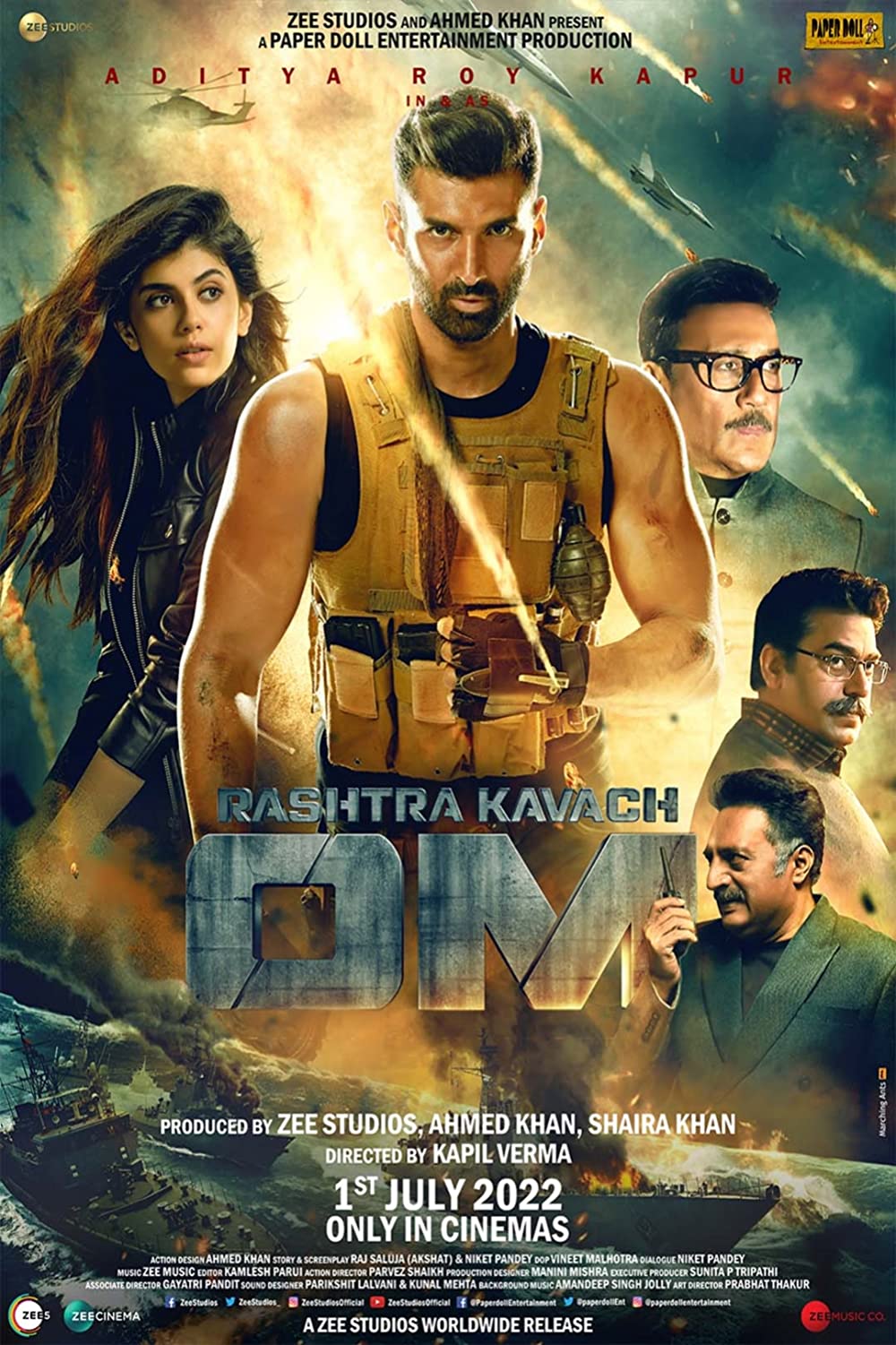 Rashtra Kavach OM 2022 Hindi Movie 480p HQ S-Print Rip x264 400MB Download