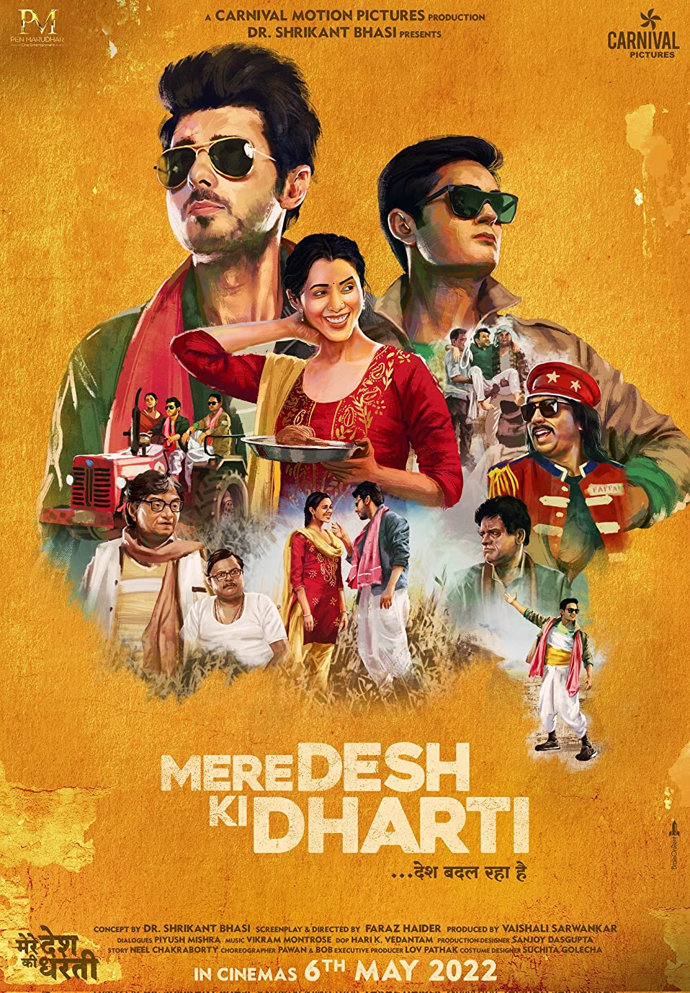 Mere Desh Ki Dharti 2022 Hindi Full Movie 720p HDRip x264 ESubs 700MB Download