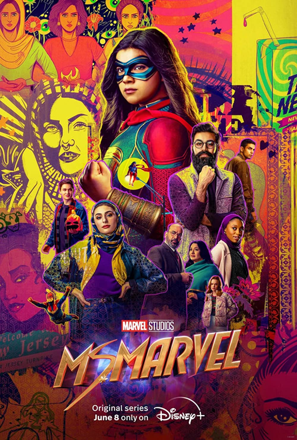 Ms. Marvel S1 (2022) Hindi Completed Web Series HEVC ESubs 480p, 720p & 1080p