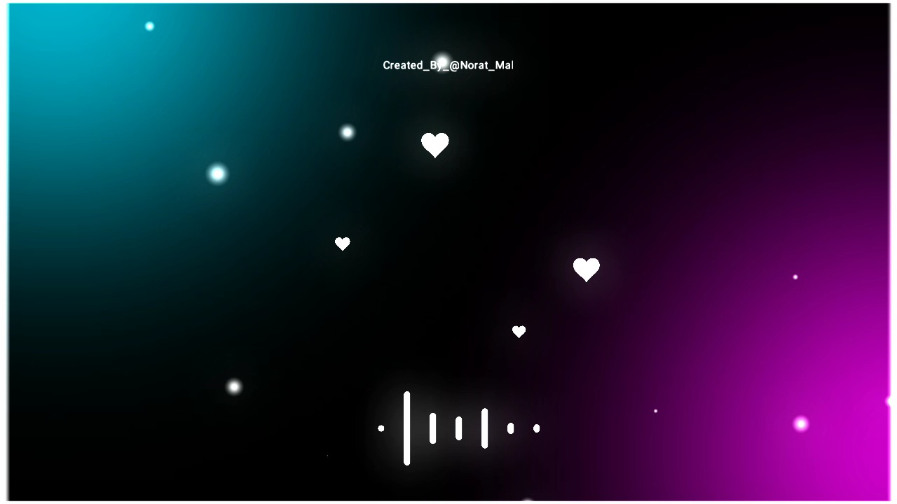 Black Screen Star Video Background Android Visualizer