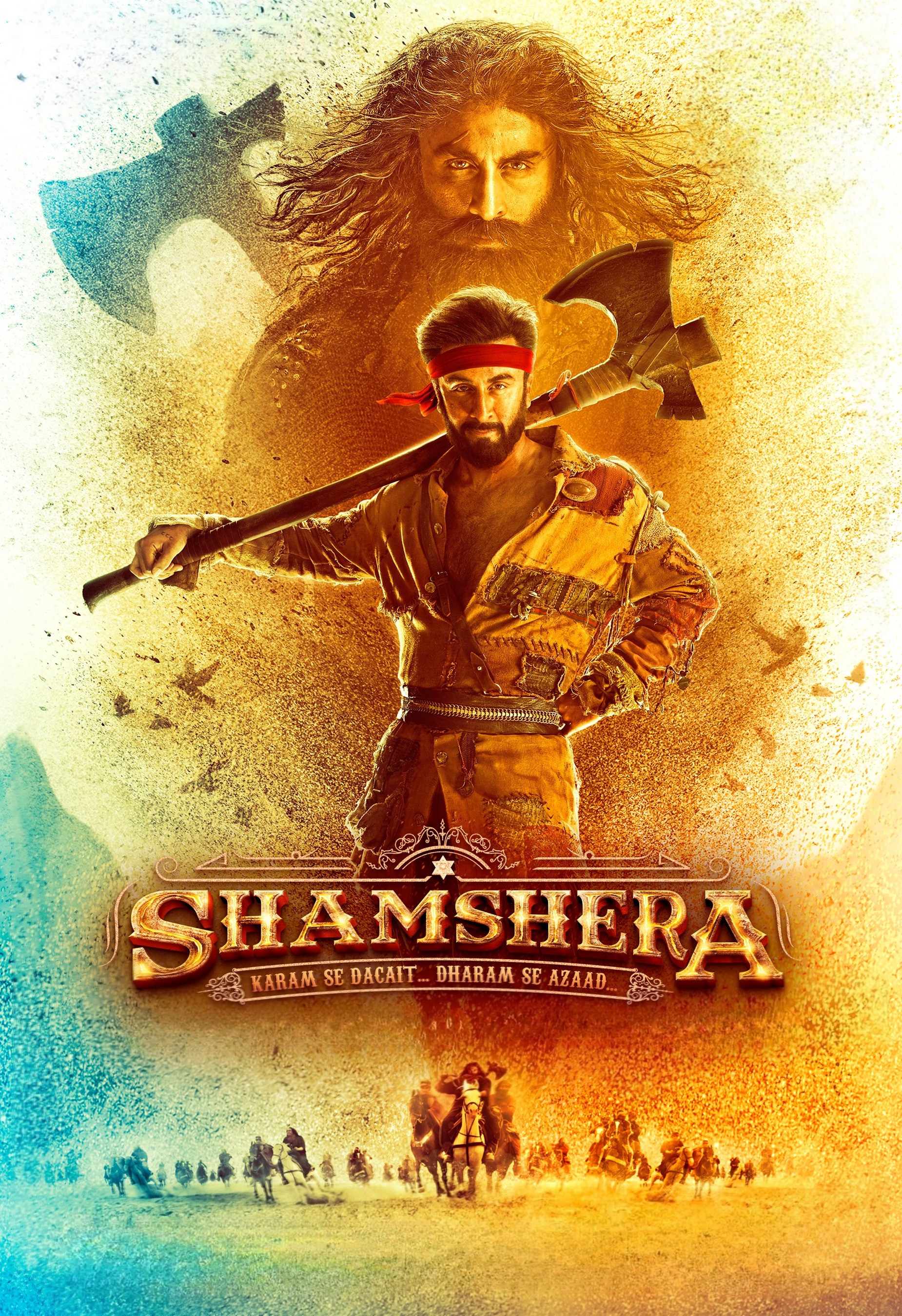 Shamshera (2022) New Bollywood Hindi Full Movie PreDVD 480p, 720p & 1080p