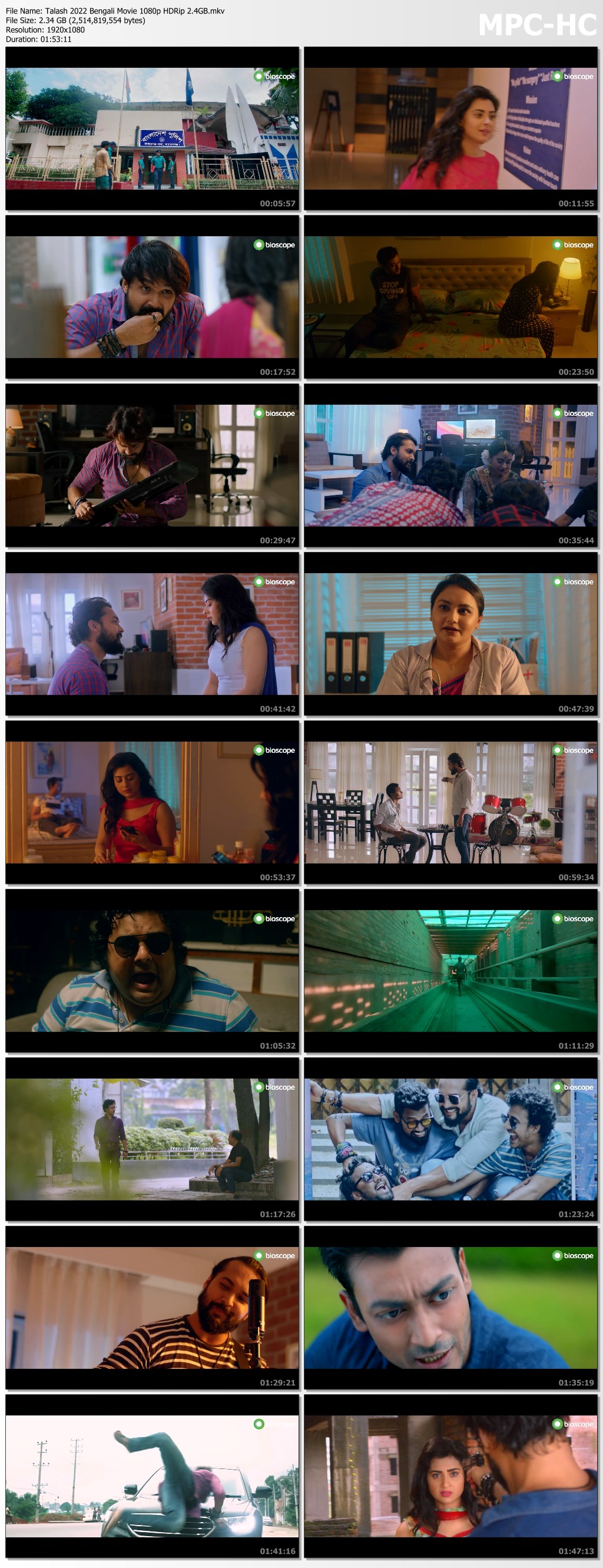 Talash 2022 Bengali Movie 1080p HDRip 2.4GB.mkv thumbs