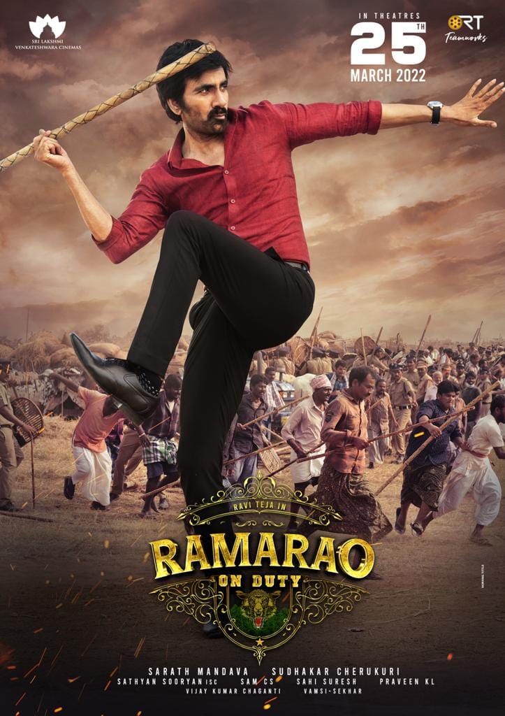 Ramarao on Duty (2022) Telugu PreDVDRip x264 AAC 1080p 720p 480p Download