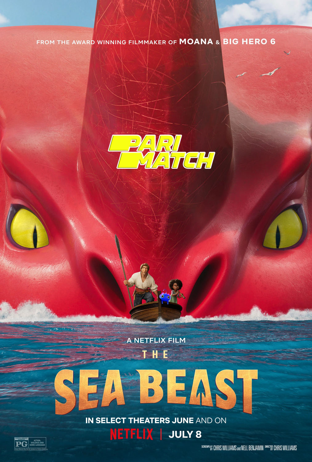 The Sea Beast (2022) Bengali Dubbed (VO) [PariMatch] 720p WEBRip Download