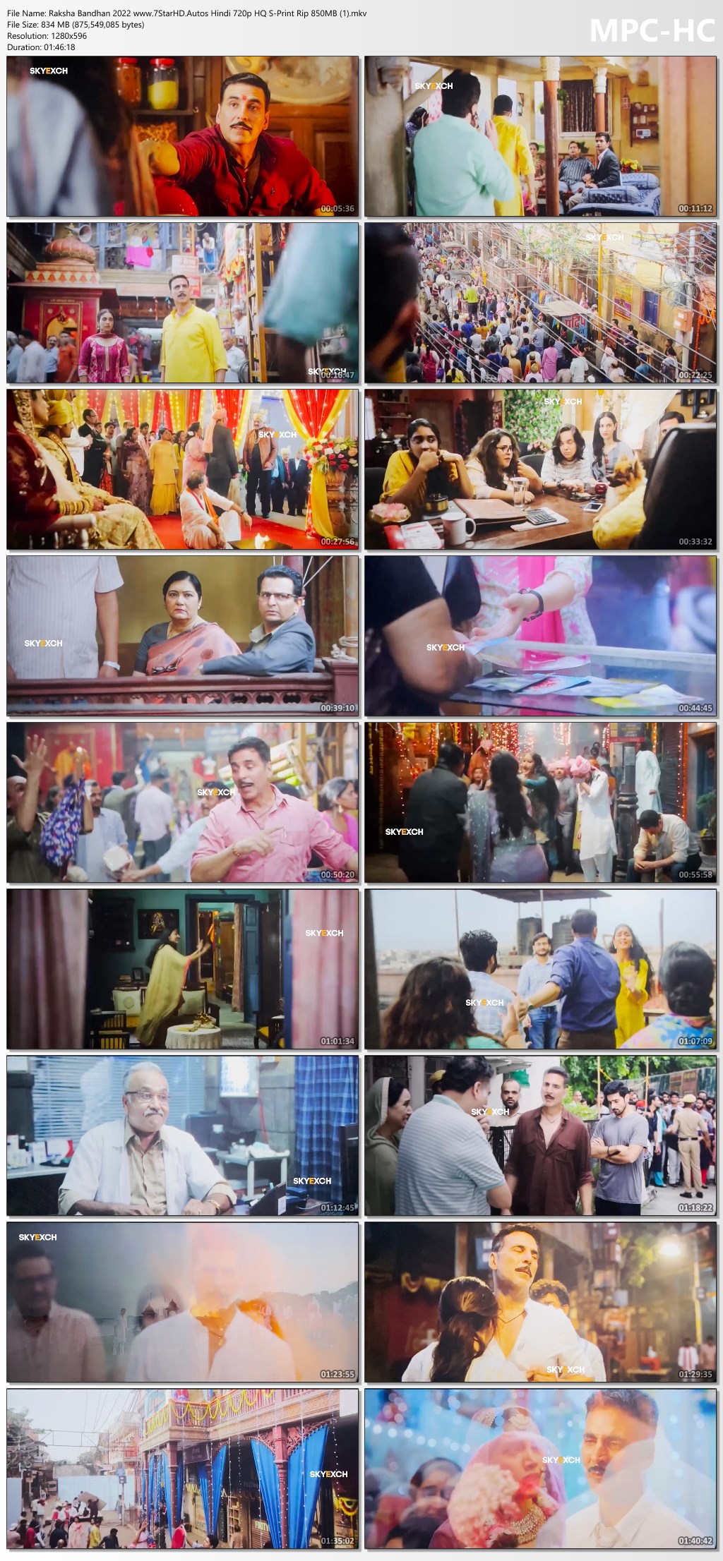 Raksha Bandhan 2022 Hindi Movie 300MB HQ PreDVDRip 480p Download
