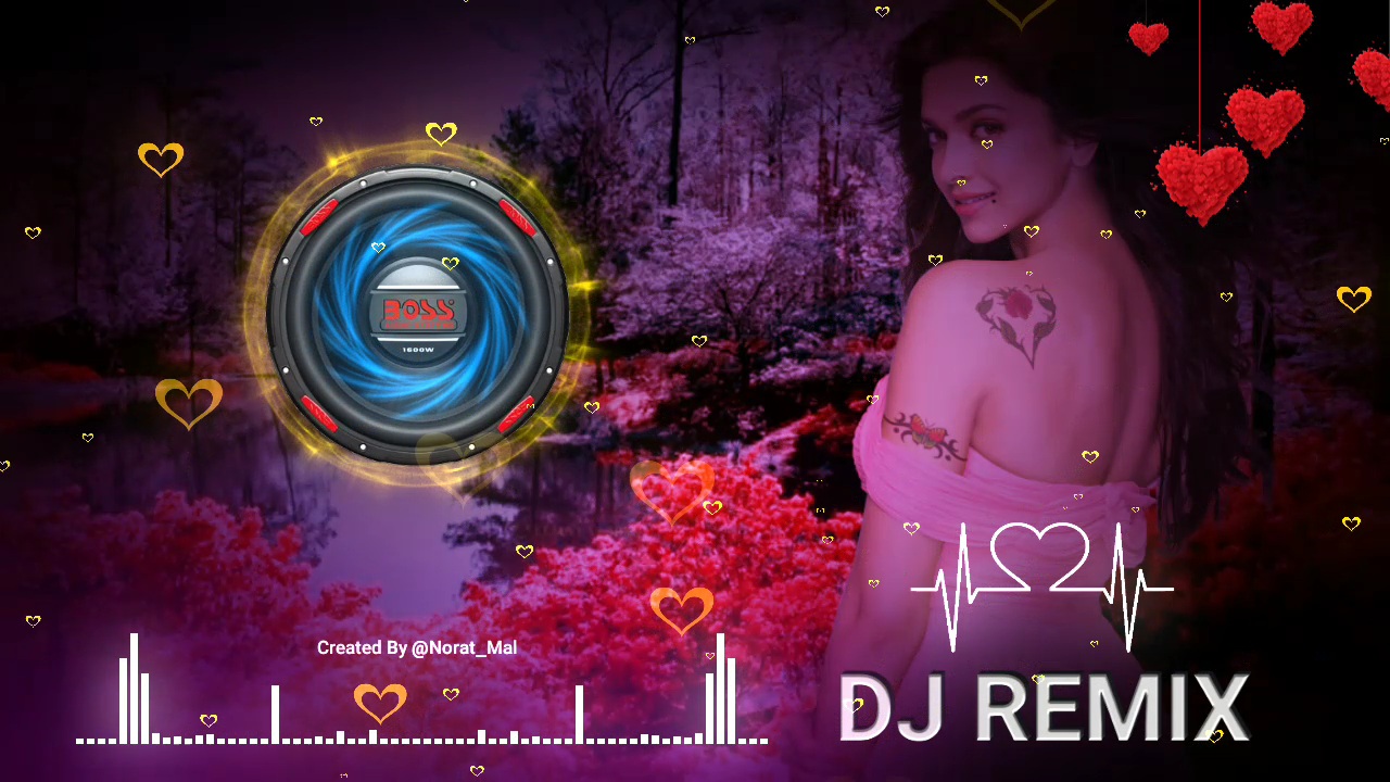 Cutting Heart Particle Dj Remix Avee Player Template Download