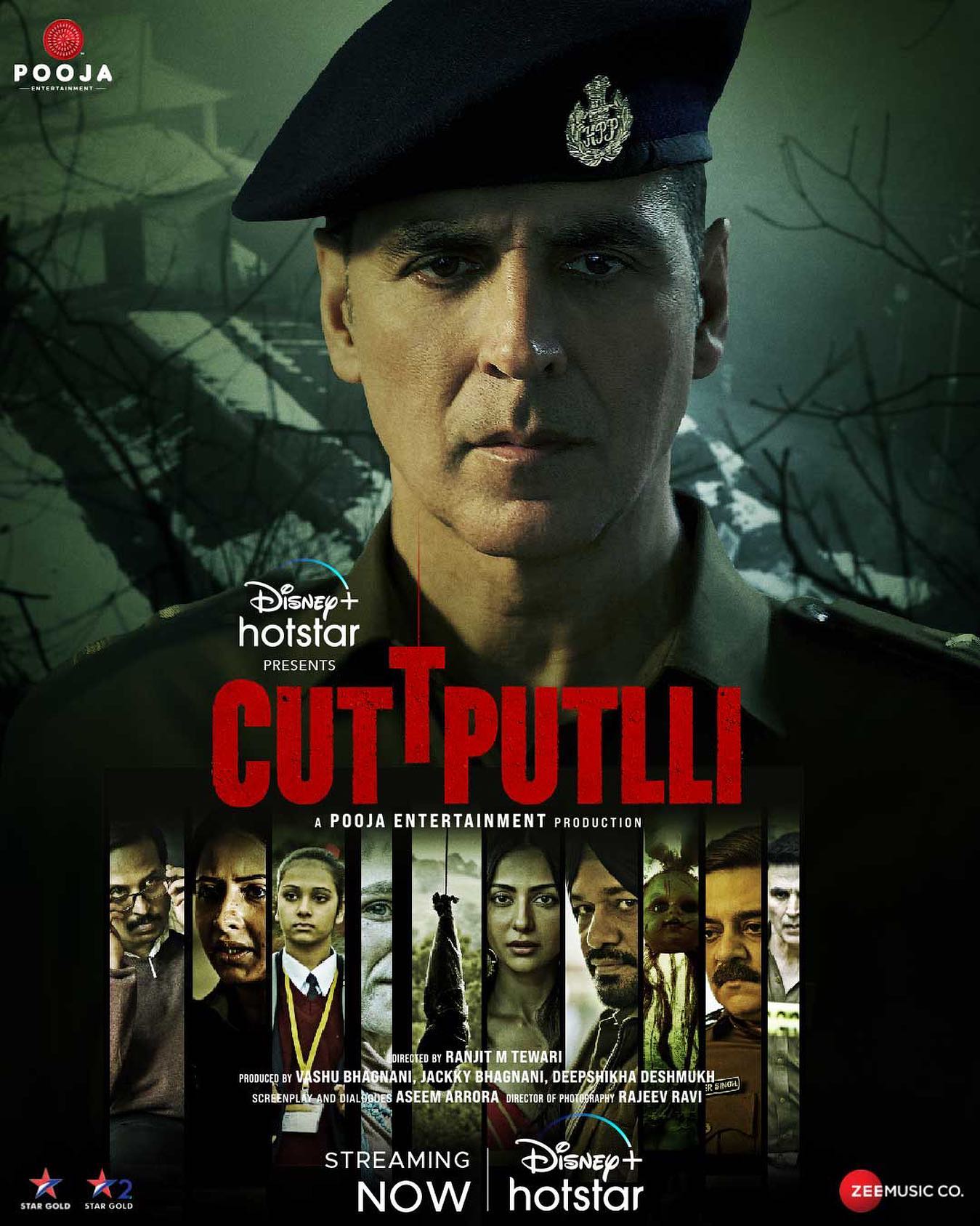Cuttputlli (2022) Hindi DSNP WEB-DL H264 AAC 1080p 720p 480p Download