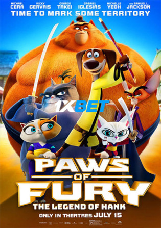 Paws of Fury The Legend of Hank 2022 WEB-Rip Bengali (Voice Over) Dual Audio 720p