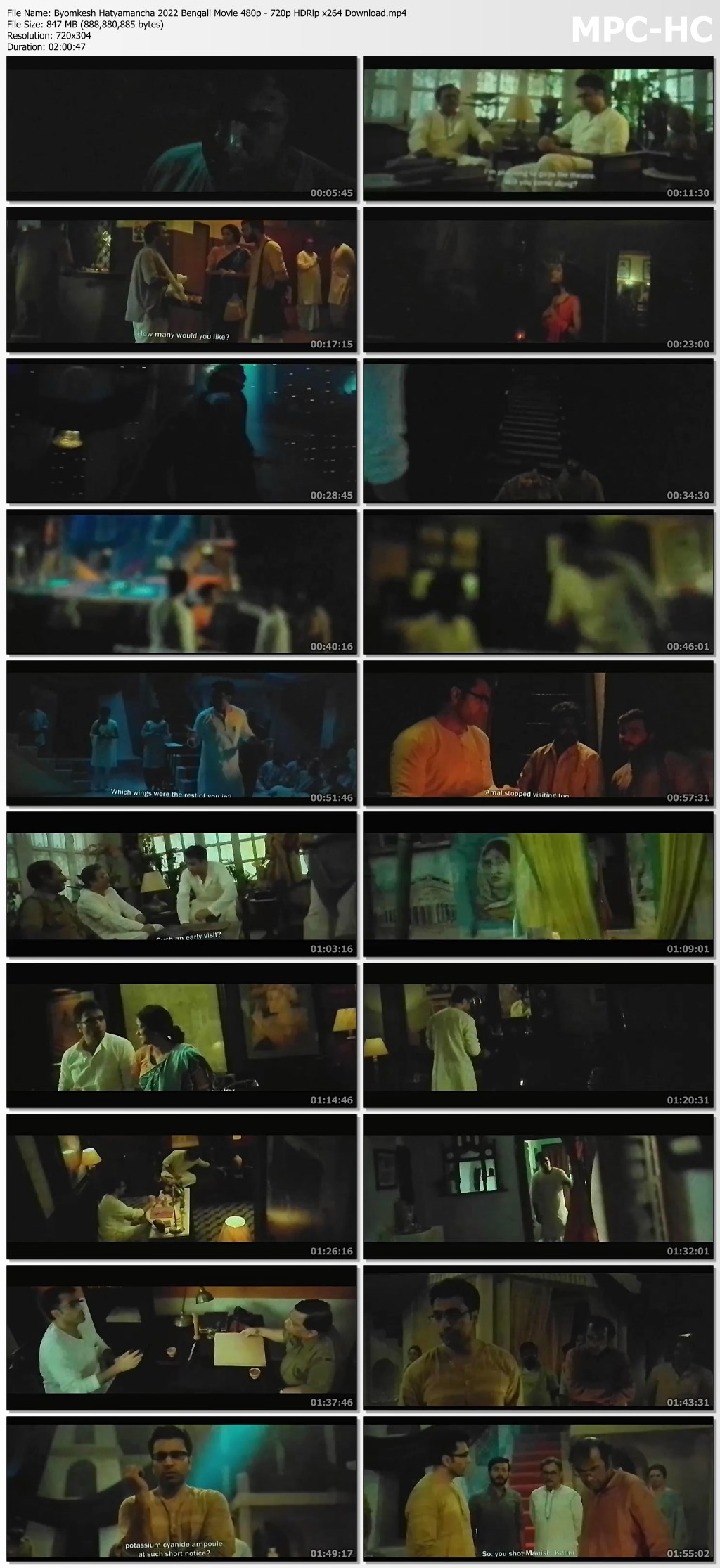 Byomkesh Hatyamancha 2022 Bengali Movie 480p 720p HDRip x264 Download.mp4 thumbs
